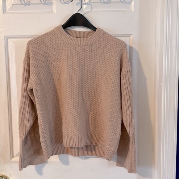 Women’s Topshop Pink Knit Sweater Size 2 - Picture 2 of 8